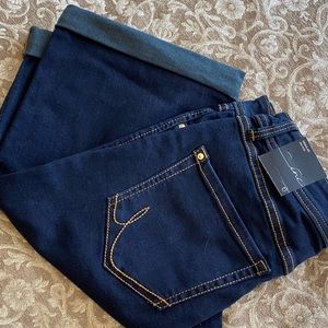 NWT INC Novelty Denim Bermuda